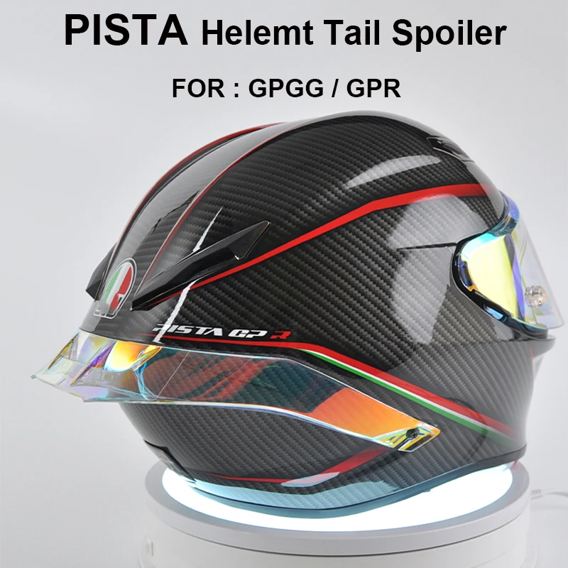 

PISTA Motorcycle Helmet Big Tail Spoiler Casco Moto Helmet Adornment PISTA GPR CORSA-R GPRR VELOCE-S Rear Parts & Accessories