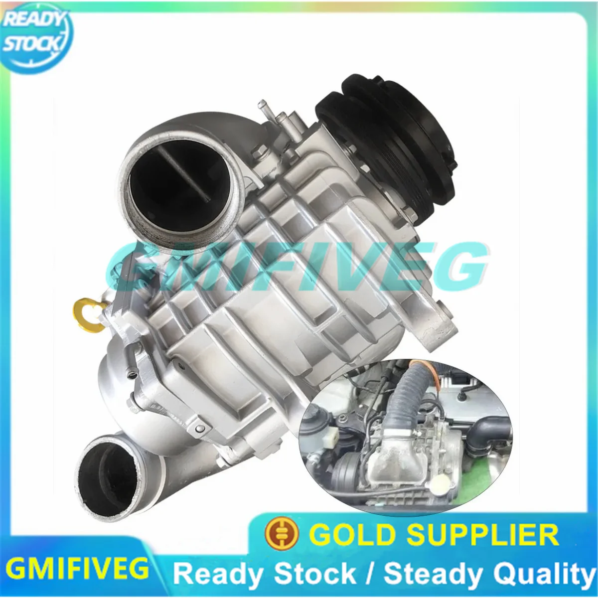 New Car SUV Supercharger Compressor Blower Booster Turbine  Fits For 2-3.5L TOYOTA Previa GL8 HOVER Cherokee Roots SC14