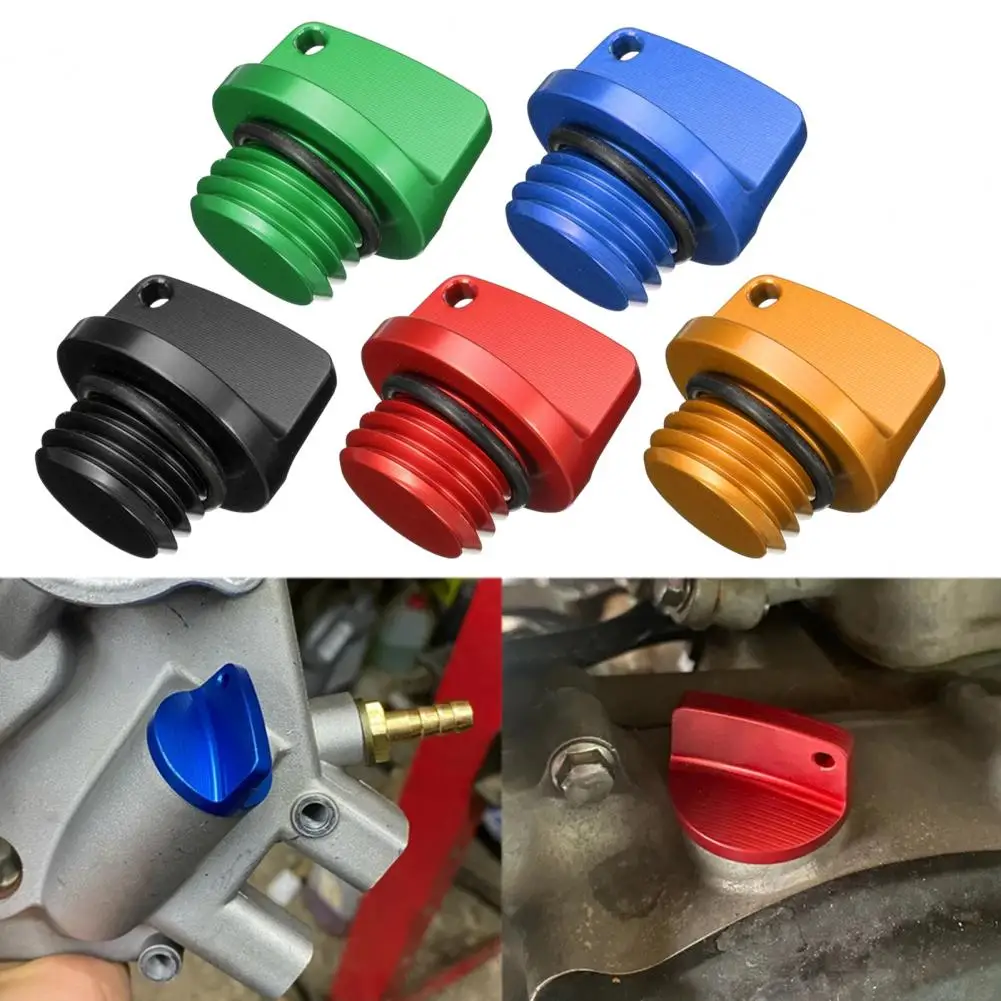 High-quality Oil Filler Cover Durable Universal Motorcycle Engine Oil Filler Cap with Leak Resistant O-ring Easy for Motorbikes