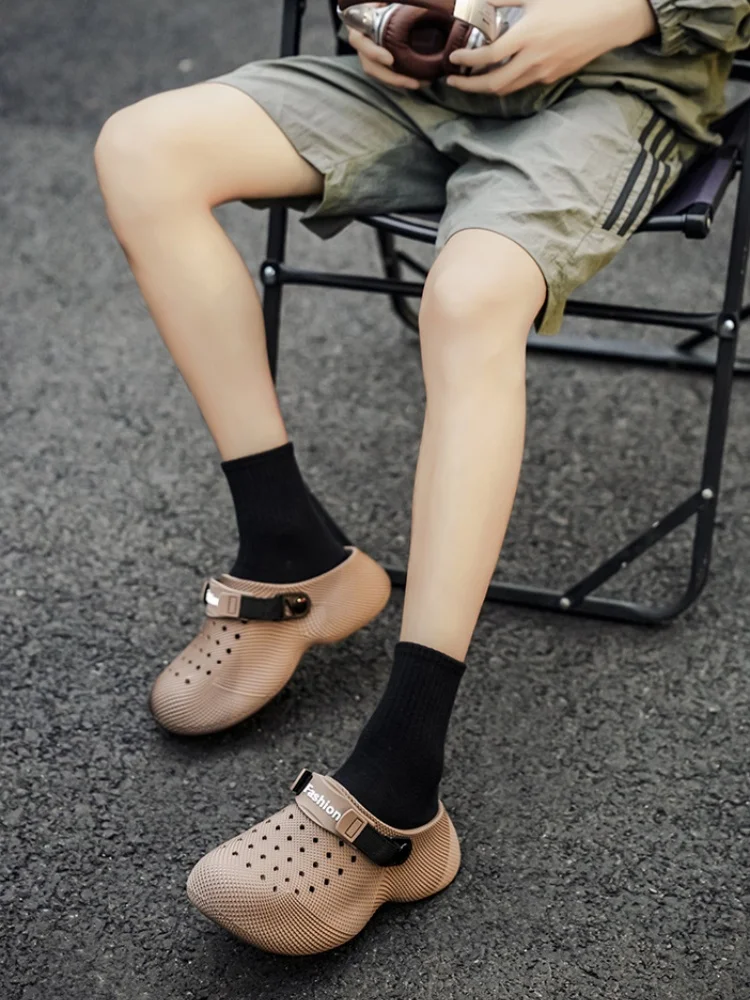 Unisex Sommer EVA Clogs Leichte Atmungsaktive Gartenschuhe Dicke Sohle Outdoor-Sandalen Lässige Slip-On Schuhe – Detail 2