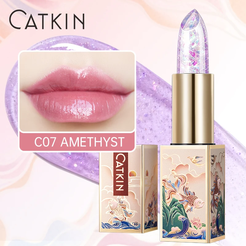 CATKIN SPARKLING LIP BALM MOONLIGHT COLOR-CHANGING LIP STICK - NEW SERIES image 3