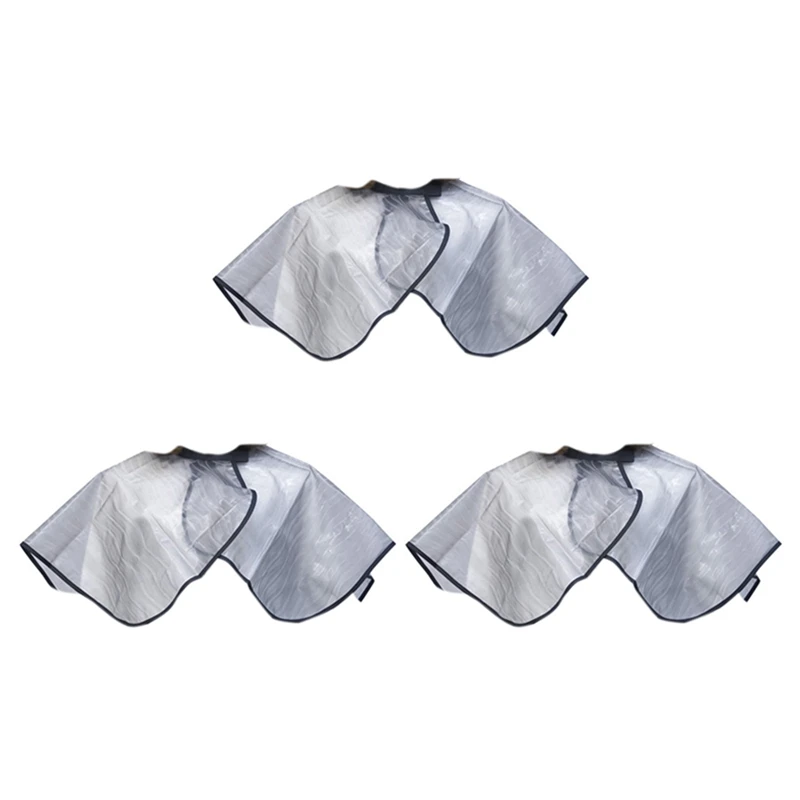 

X17A 2025 NEW-3X Salon Hairdressing Cutting Collar Shawl Waterproof EV Hair Dye Perm Color Cape Pro Hairdresser Apron For Hair C