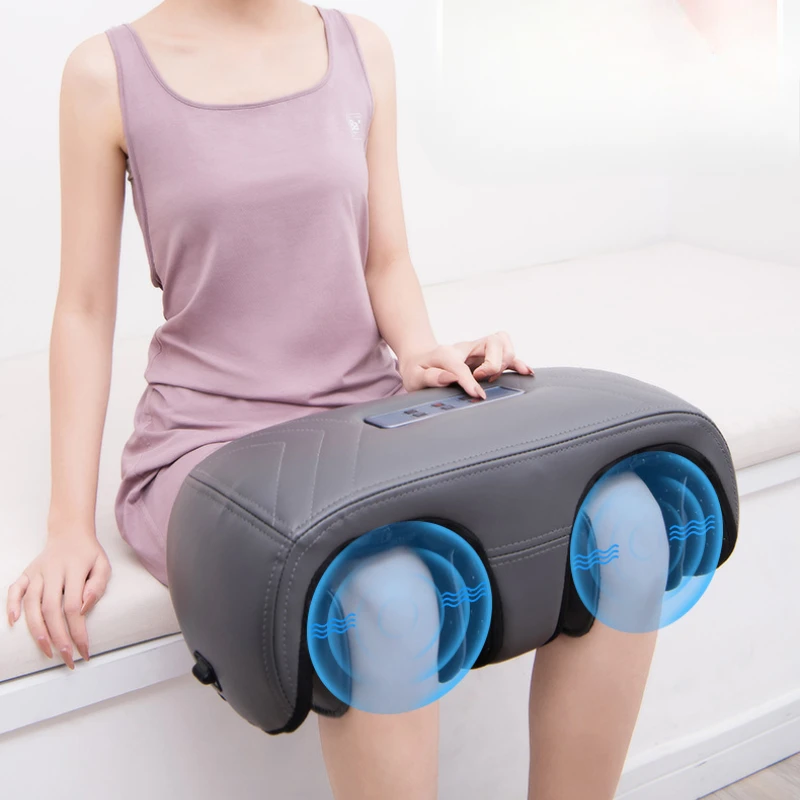 Wielofunkcyjna poduszka powietrzna Vibradores nóg maszyna do masażu stóp osoby w podeszłym wieku ulga w bólu kolana masażer staw kolana podkładki grzewcze