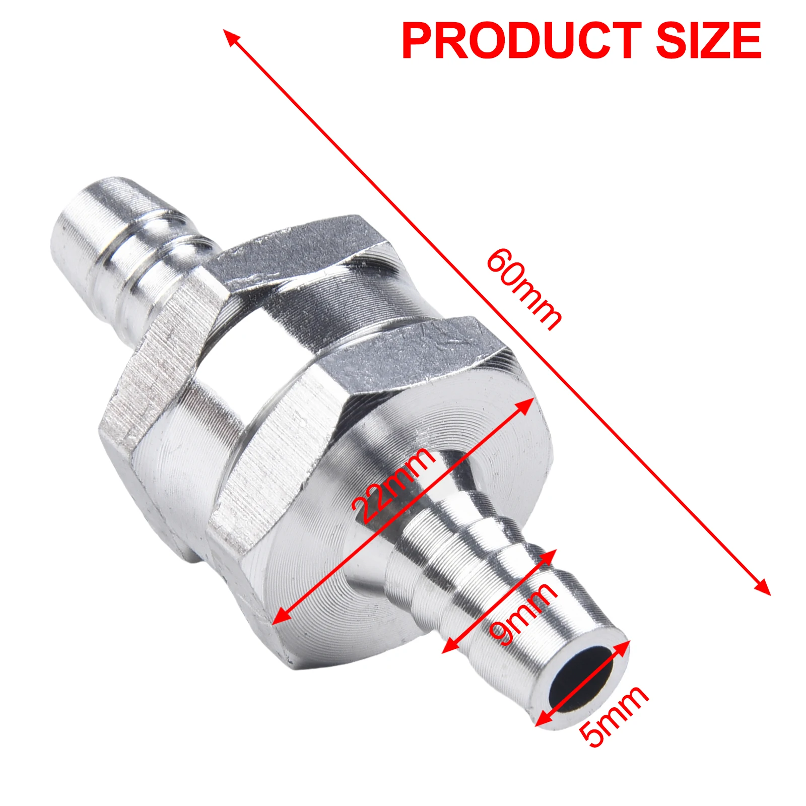 Valve Non-return Valve Automobile Fuel High Temperature Resistant Non-return Valve Aluminum Alloy For Galley Pumps