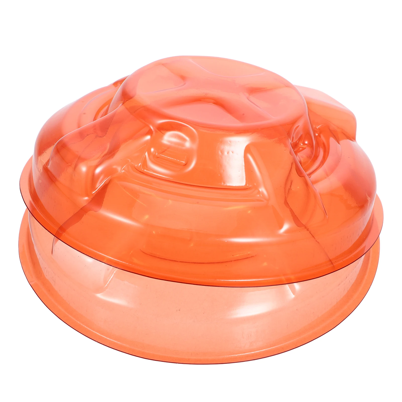 2pcs Smoke Protective Cover Plastic Dust Paint Resistant Cap Universal Fit for Kitchen Commercial Use Red Alarm Shield