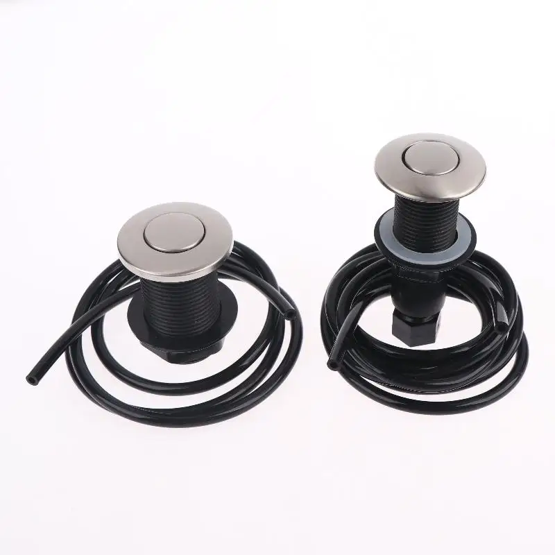 On/Off Push Air Button Switch For Bath Spa Jet Tub Disposal Tubing Pneumatic Air Pressure Switch Knob Kit Home Tools