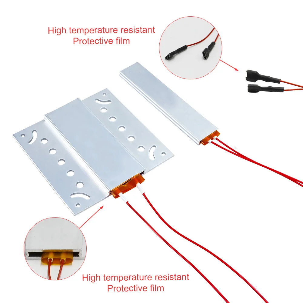 Fully Automatic Heater PTC Heater Heating Element System Incubator 220V/12V 80-290 Degrees Celsius for Poultry Incubator Module