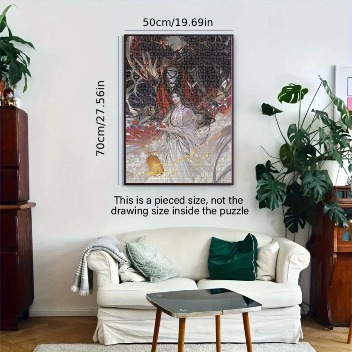 1000 قطعة من ألغاز الكبار - ألعاب ذكاء DIY المحدبة - رائعة للبالغين والأسرة لليالي الألعاب ENPAP Anime Heaven الرسمية #2