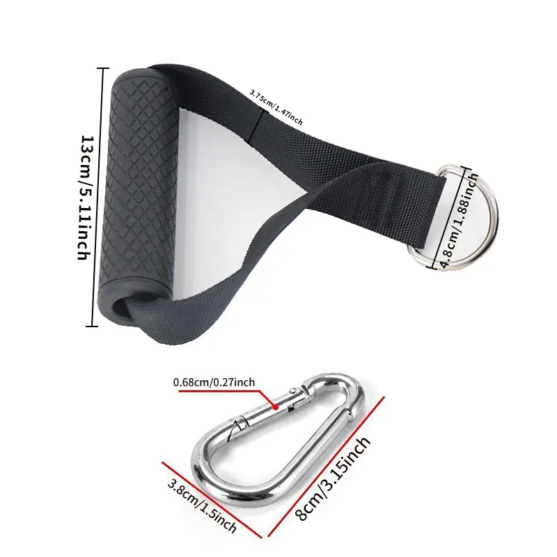 Pull Rope Chin-up Horizontal Bar Handle Elastic Band Resistance Exercise Fitness Accessories Rubber Handle