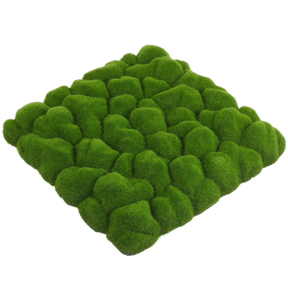 

Artificial Moss Wall Panel Realistic Green Moss Foam Tile Indoor Outdoor Decoration Living Room Bedroom DIY Craft Project
