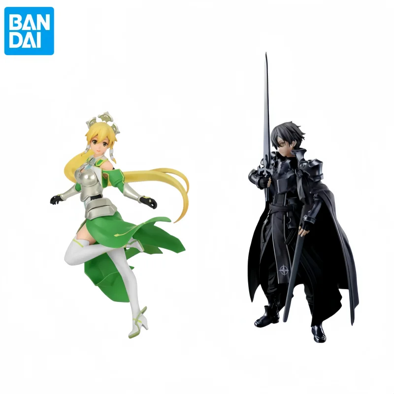 Bandai en Stock, Caja Original, Kit de Garaje, Modelo Sword Art Online Kirigaya Suguha, Personajes de Anime, Figura de Acción Coleccionable, Estatua