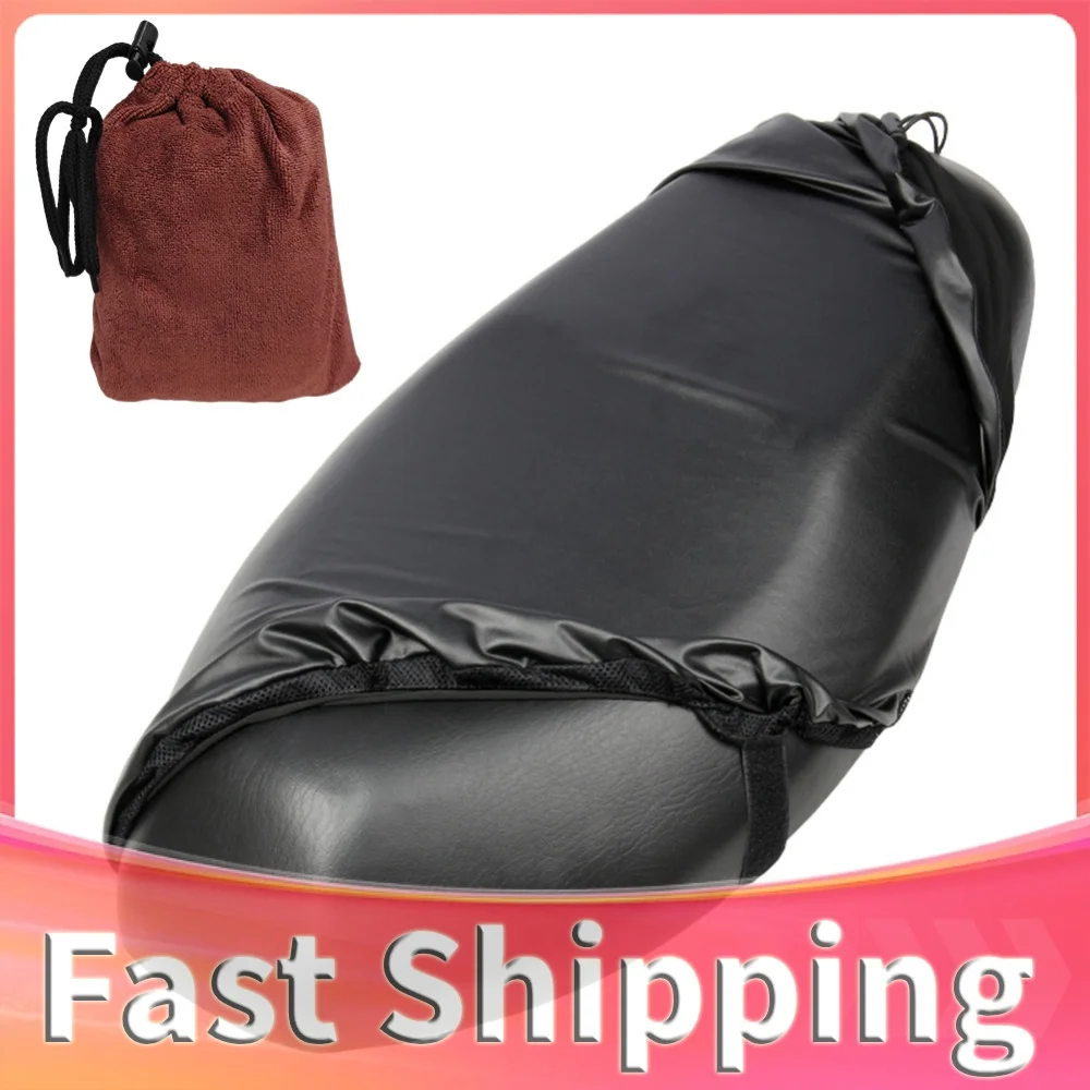 Motorbike Cushion Cover Waterproof Bicycle Saddle Protective Cover Rainproof Bike Saddle Seat Cover Outdoor Biking Accessories