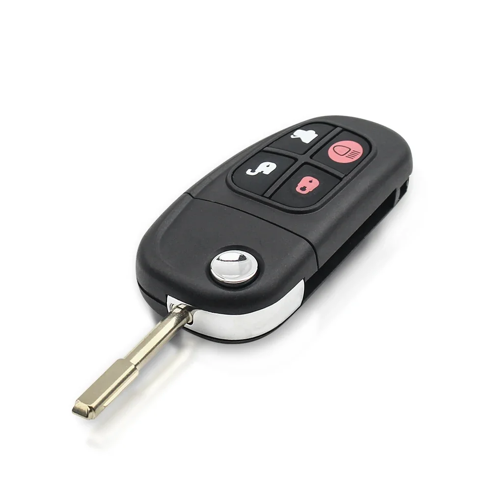 KEYYOU Exchangeable 315/433Mhz NHVWB1U241 Car Remote Key For Jaguar X-Type S-Type 1999-2009 XJ XJR 2002-2008 4D60 ID60 Chip