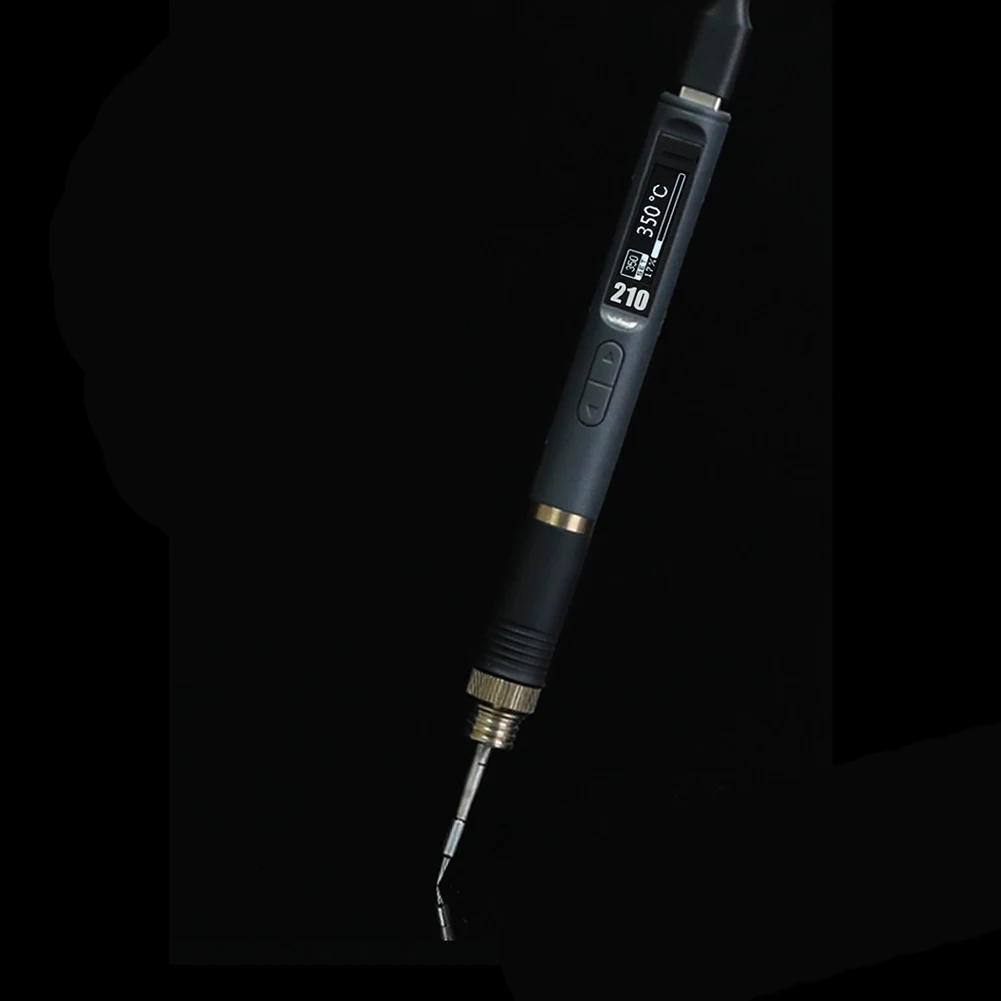 Rechargeable Cordless Soldering Iron with Clear LED Display for Accurate Temperature Monitoring in Field Repairs