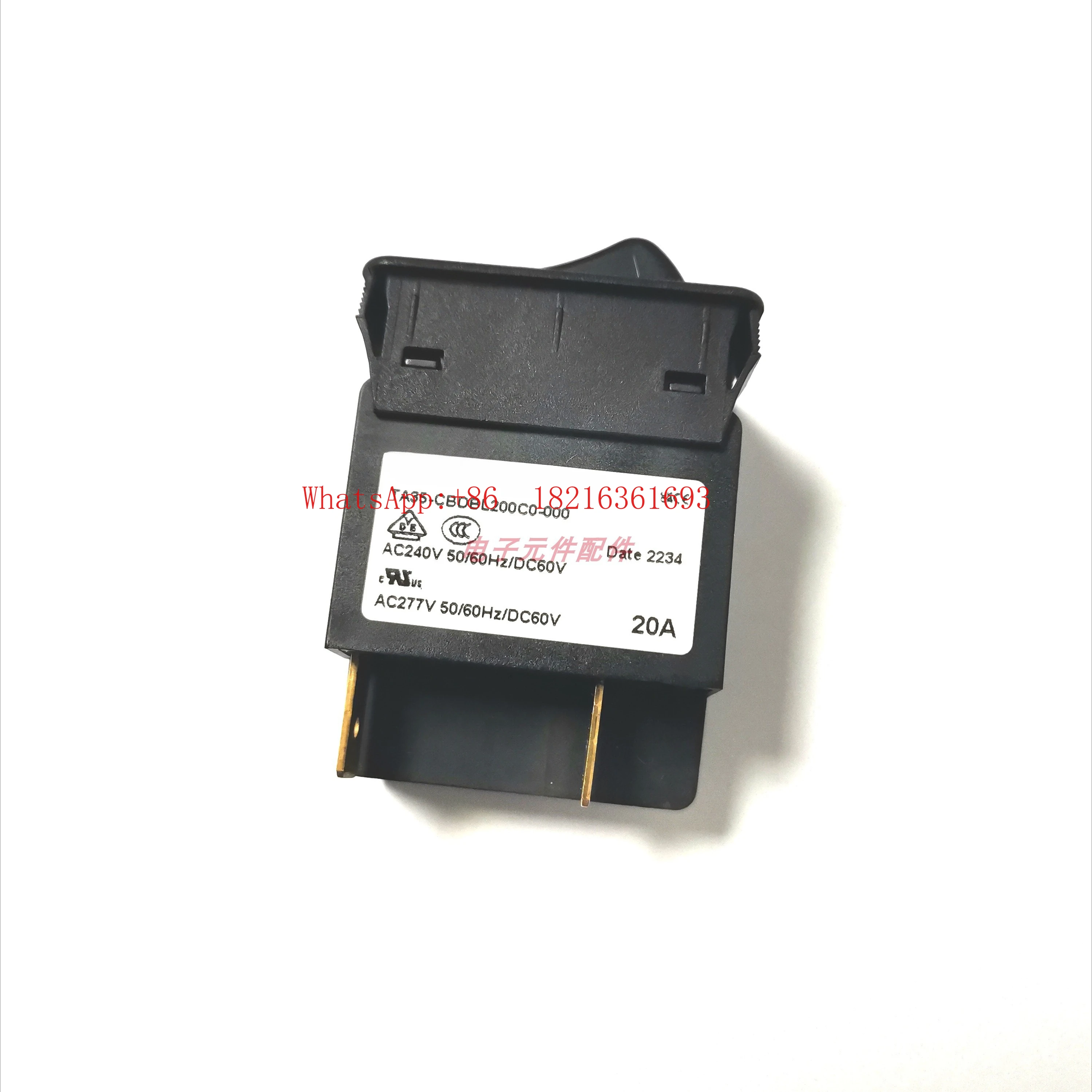 20A Switch Circuit Breaker Accessory TA35-CBDW200C0