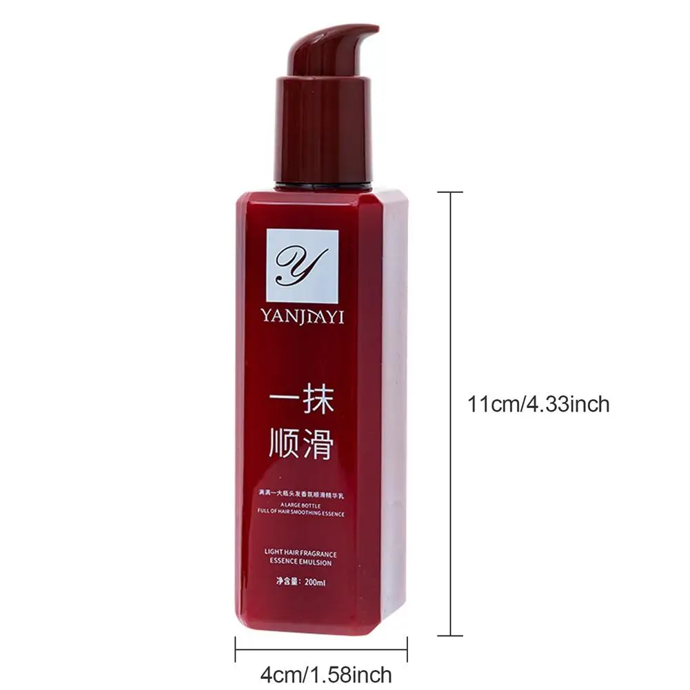 200ml YANJIAYI penghalus rambut meninggalkan-in Conditioner halus krim perawatan parfum Conditioner meninggalkan-in perawatan rambut Essence rambut