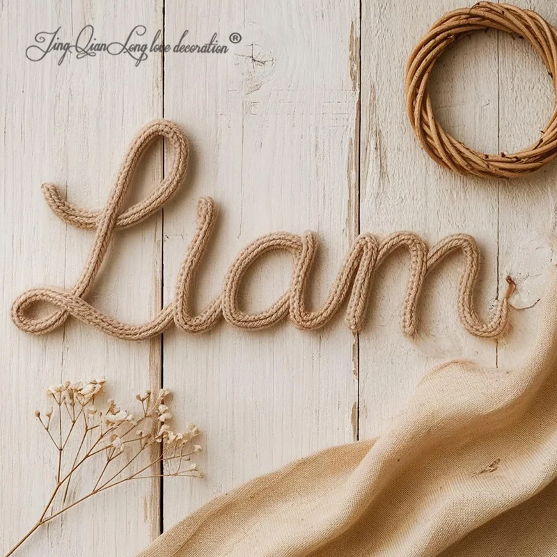 Personalized Wooden Name Sign  Nursery Wall Decor - Custom Kids Room Decor Baby Shower Gift for Boys Name Plaque