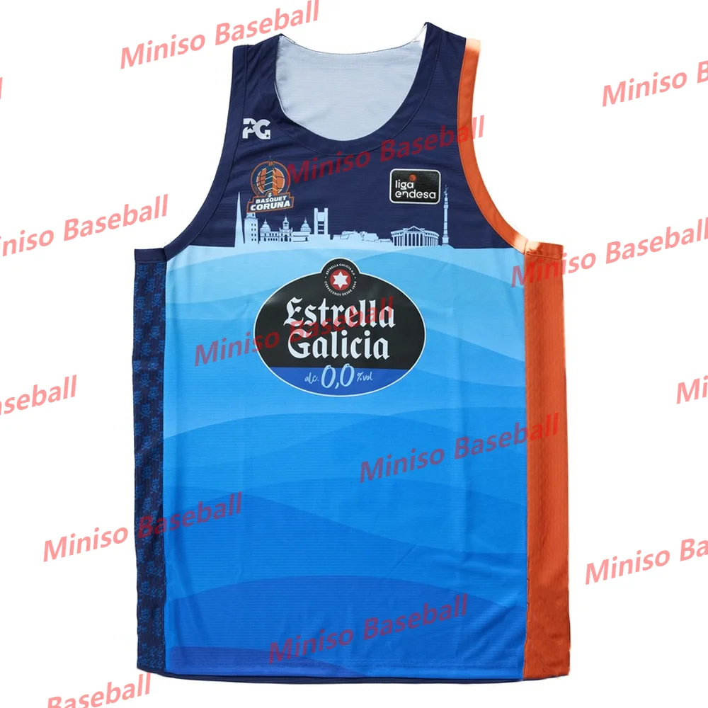 2024-25 BC Básquet Coruña Jersey New Arrival Spain Home Away Third Basketball 3D Printed Adults KID T-shirt Outdoor Sports