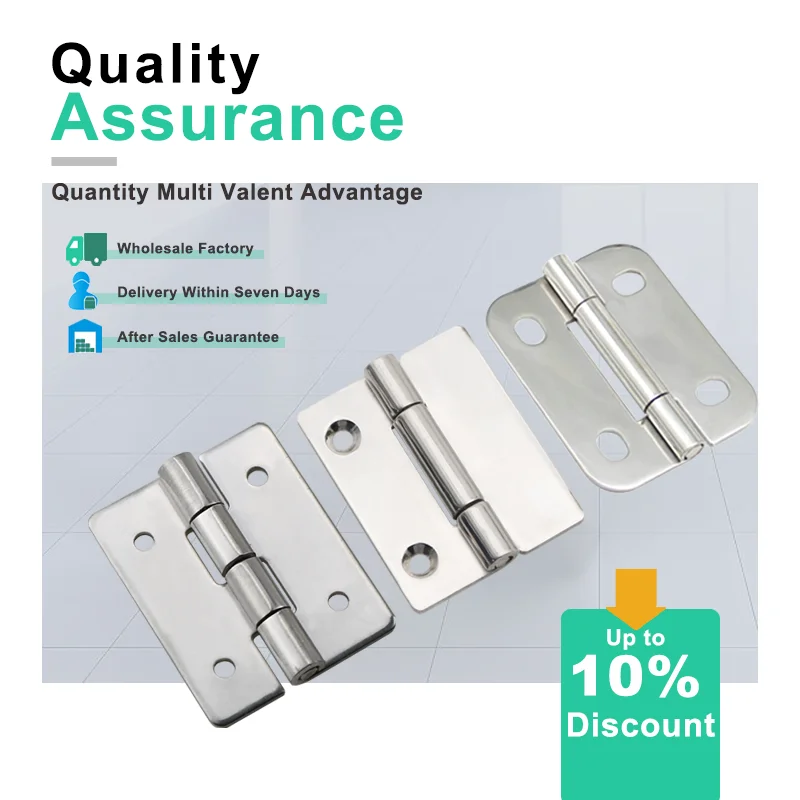 

Oven Distribution Box Electrical Cabinet Door Industrial Machinery Equipment 304 Stainless Steel Folding Hinge