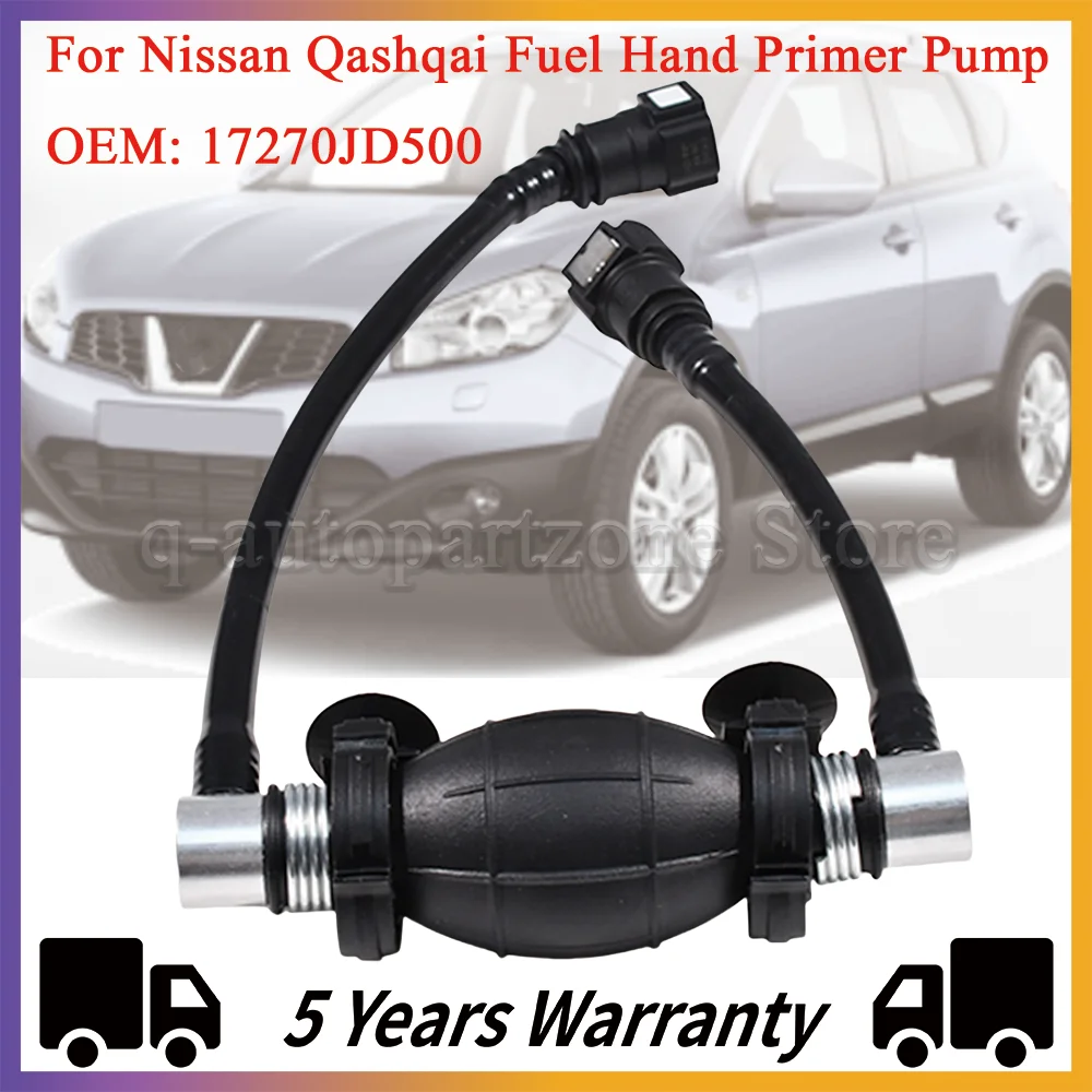 17270JD500 Car Diesel Fuel Hand Primer Pump For Nissan Qashqai J10 2007-2014 For​ RENAULT KOLEOS 1.5 dCi 2.0 dCi