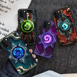 H-Hearthstones Mousepad For iPhone 15 6 7 8 Plus 11 12 13 14 Pro SE 2020 MAX Mini X XS XR Back Funda Cover