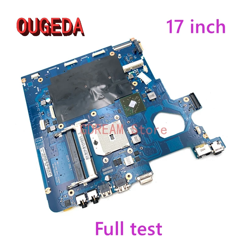 

OUGEDA BA92-09508A BA41-01820A BA41-01821A BA41-01822A For Samsung NP305E7A Laptop Motherboard 17 inch HD7470M Socket FS1 tested