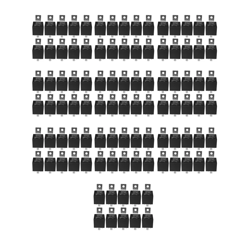 

QB-50 шт. 5-контактное реле 12 В (SPDT) (30/40 А) 12-вольтовое автомобильное реле для автомобильных вентиляторов