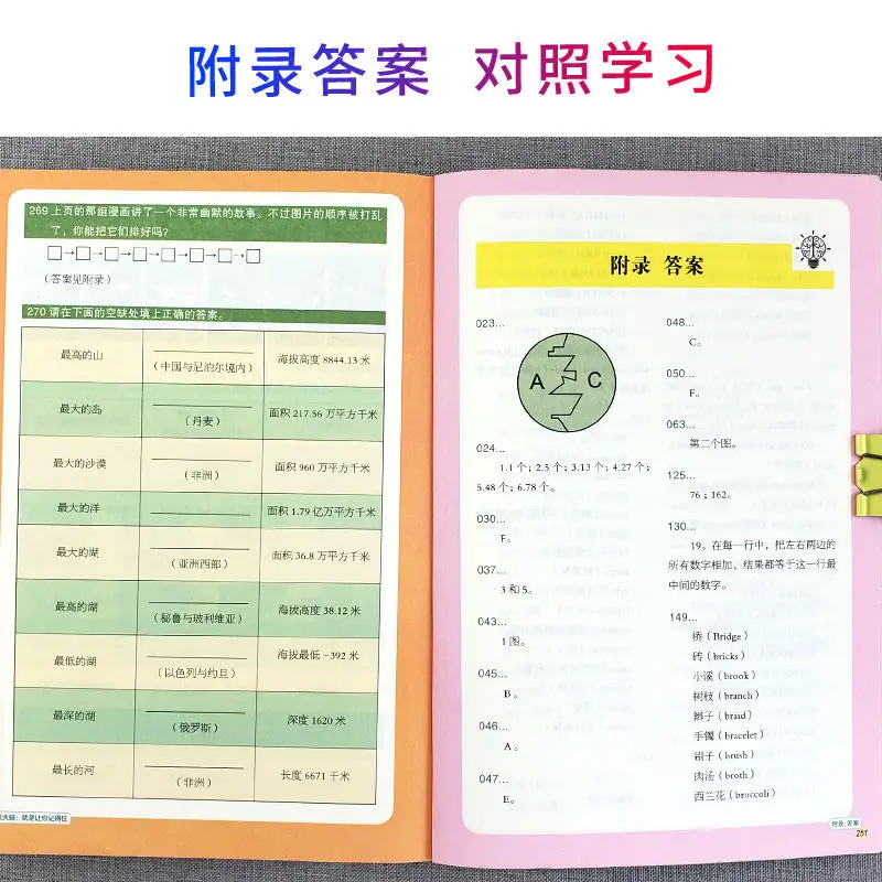 가장 강력한 두뇌 기억 방법, 어린이 학생의 기억 능력 향상, 논리적 사고 훈련 책