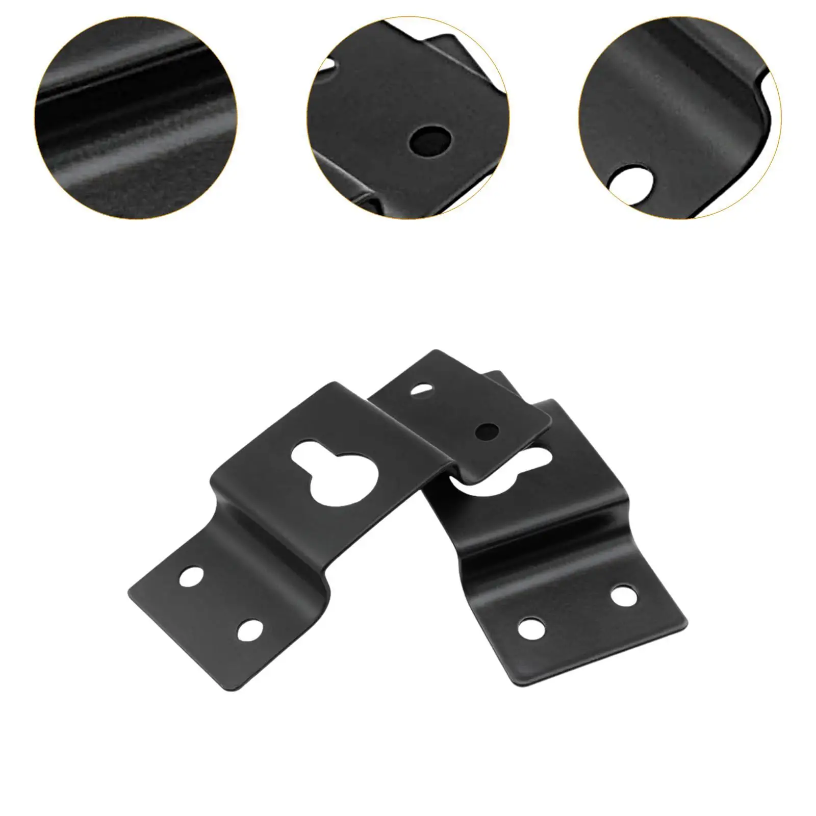 6Pcs Surround Speaker Wall Hanging Brackets for Loudspeaker with Screws