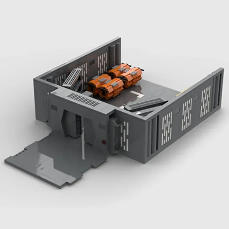 Star Movie Modello Moc Mattoni da costruzione Tecnologia del sistema del corridoio imperiale Blocchi modulari Regali Giocattoli di Natale Set fai da te Assemblaggio
