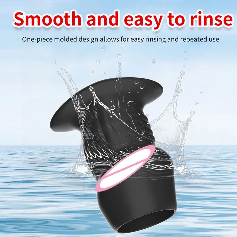 حبة سدادة مؤخرة شرجية من السيليكون للرجال والنساء ، موسع مجوف ، تدليك بسدادة ، فتحة الشرج ، تحفيز المهبل ، ألعاب جنسية ، الاستمناء المثلي #5