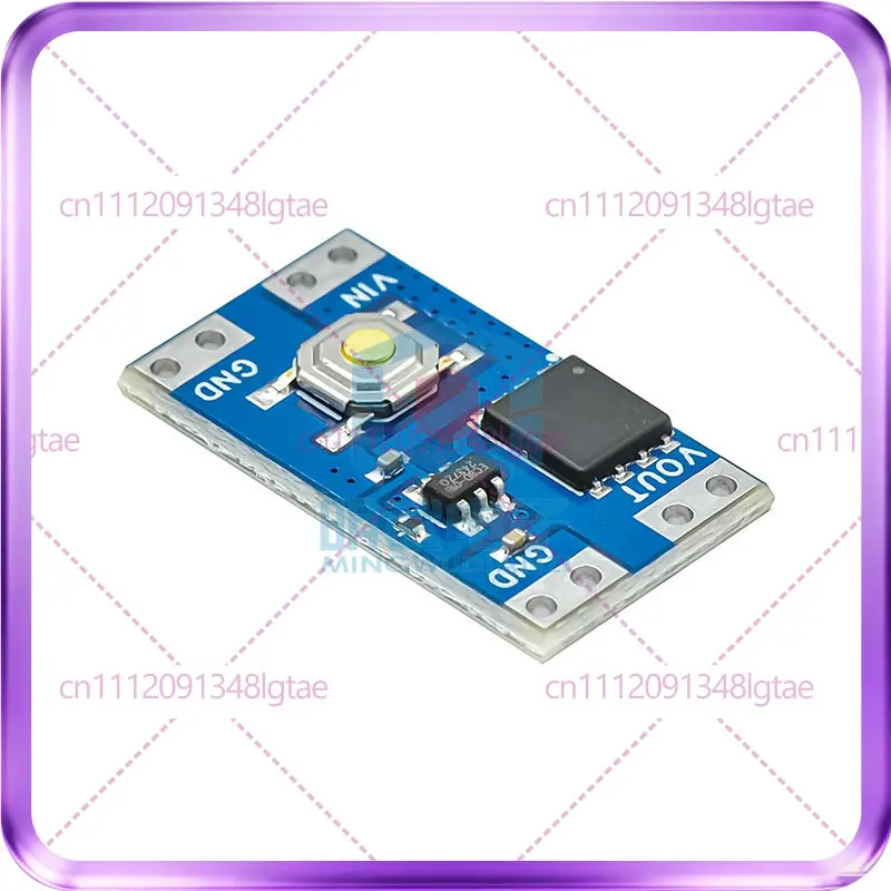 20pcs Single button switch module Single button bistable 10A current load, wide voltage and low power consumption