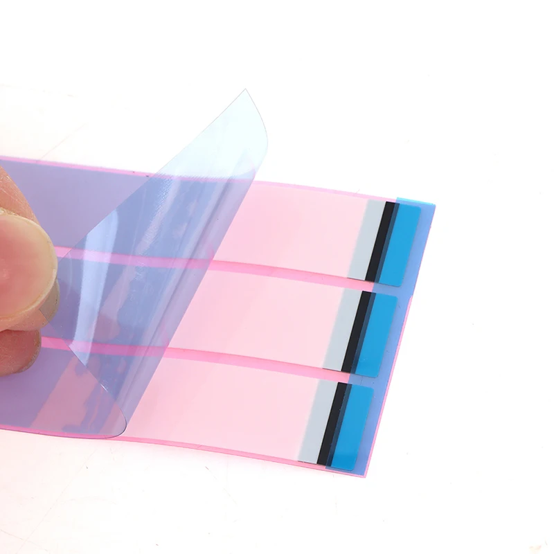 

10 шт. эластичных бесшовных двусторонних клейких полосок-стикеров для батареек