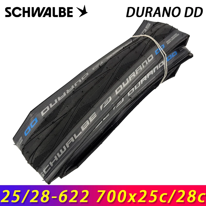 SCHWALBE Original DURANO DD 700x25c 700x28c Folding Tire for Road Bike Training Commuting Bicycle Tire Cycling Parts