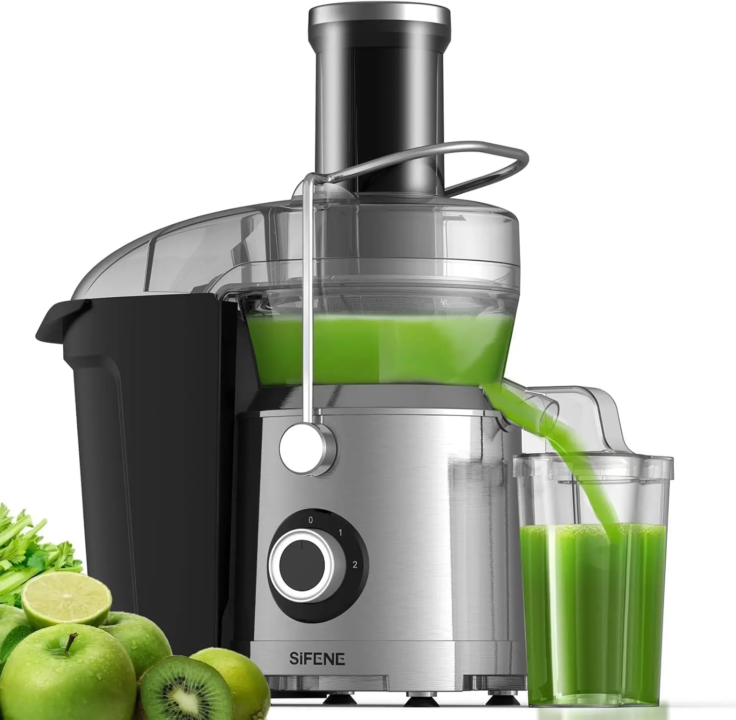 SIFENE 1000W Centrifugal Juicer Machine, 3.2