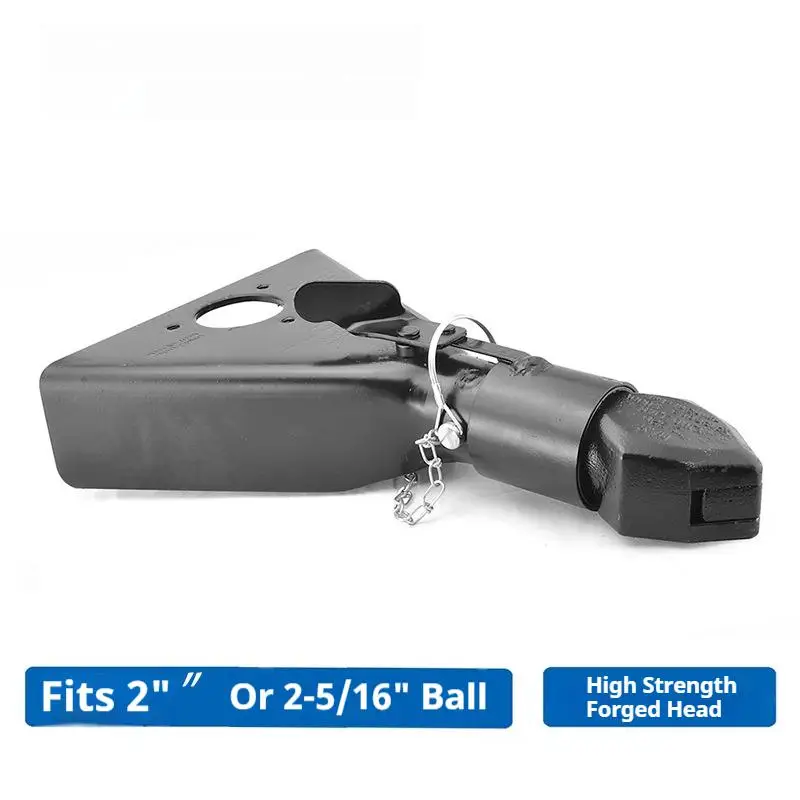 2”or2-5/16” RV Modification Accessories Heavy Trailer Connector A-shaped Tractor Hook Ball Cover Trailer Ball Head Cover