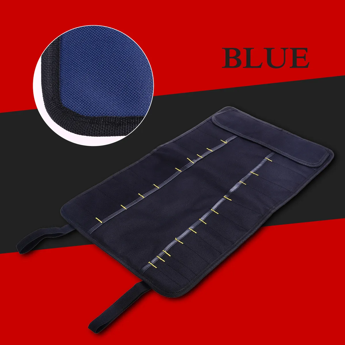 

Сумка-органайзер для инструментов на 22 кармана, износостойкая, из ткани Оксфорд, портативная, для плоскогубцев, отверток, торцевых ключей