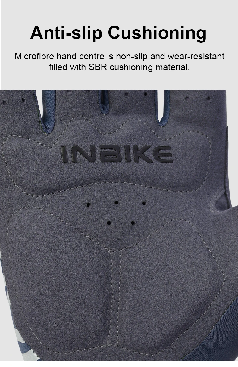 INBIKE Herbst Winter Thermische Fahrrad Handschuhe Touchscreen Männer Frauen MTB Rennrad Handschuhe Sport Fitness Outdoor Radfahren Handschuhe – Detail 9