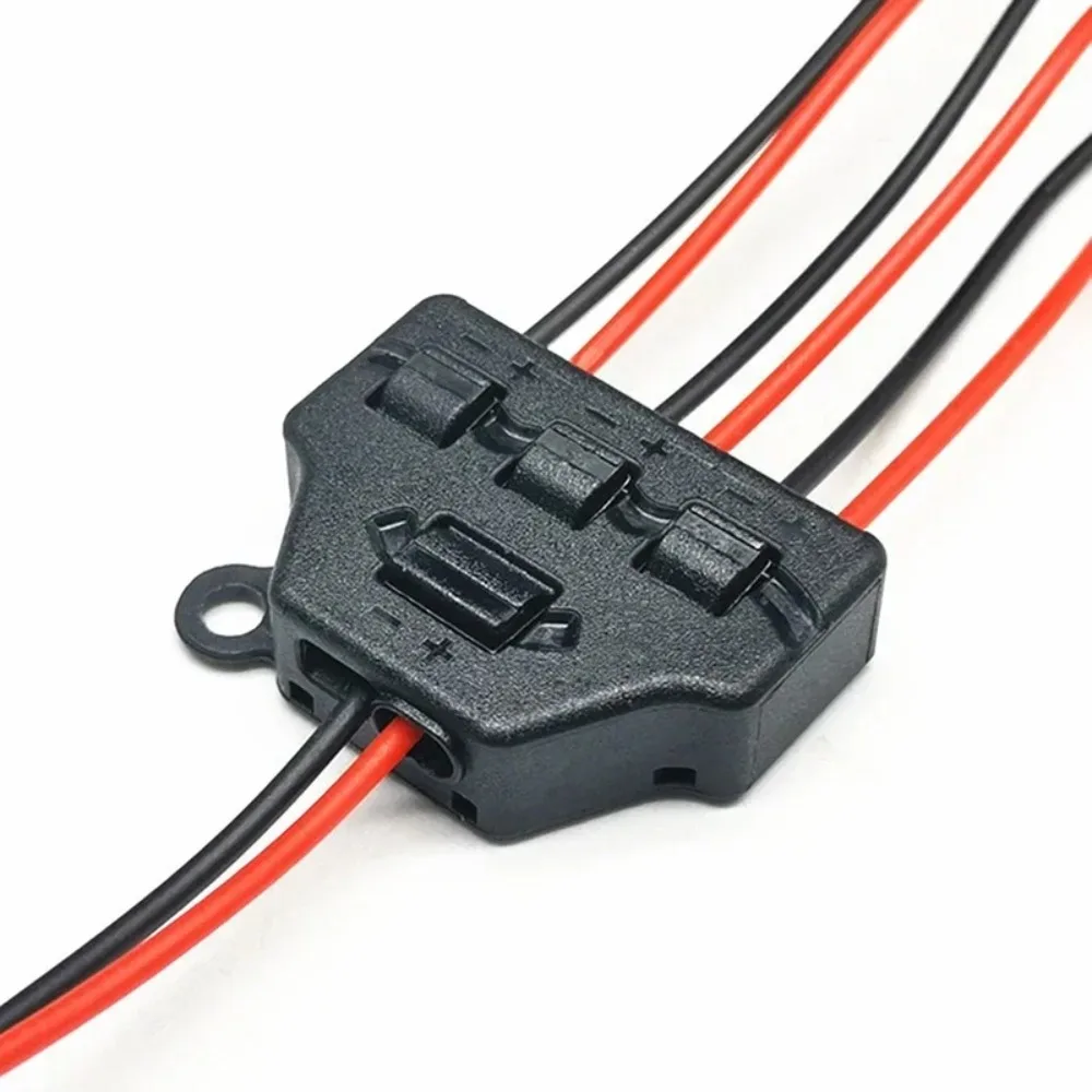 3/6 Ports Led Strip Connectors Ports Out Line Splitter Universal DIY Wiring Cable Connector Home Terminal Block for LED Lighting view 4