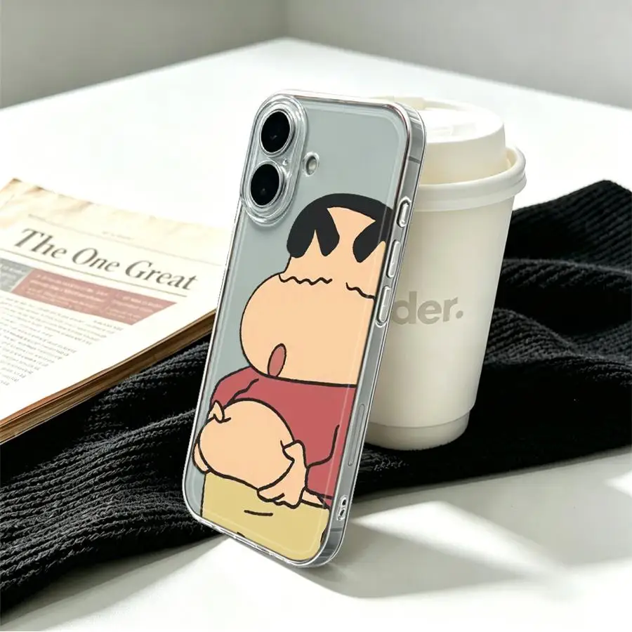 Coque mignonne Shin-ChanS pour Honor X9b X7b X9a X8a X8 X8b 90 Lite, housse de téléphone souple