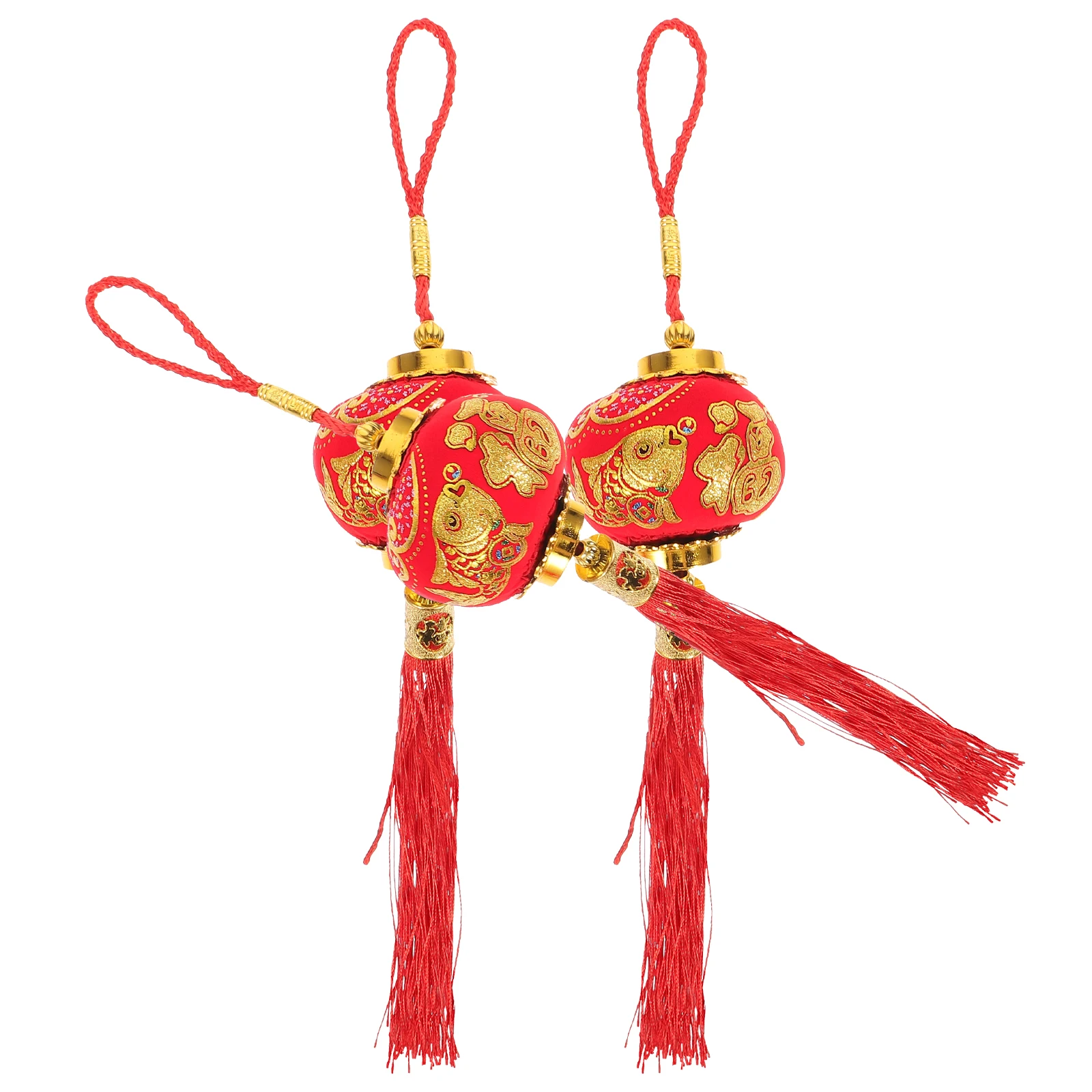 

Fu Word Lantern Home Hanging Decor Red Spring Festival Pendant New Year Adorns Durable Creative Gifts Desktop Lamp