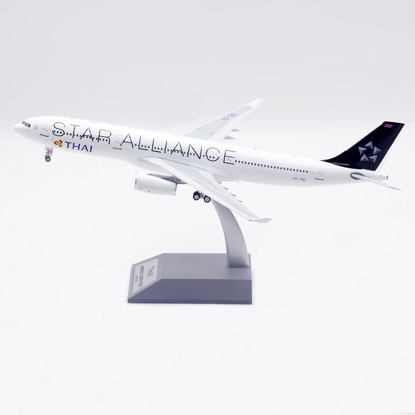 

B-333-TG-TBD Коллекционный самолет из сплава в подарок Модели B Thai Airways «StarAlliance» Airbus A330-300 Литая под давлением модель самолета HS-TBD