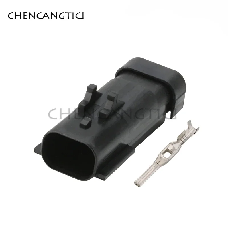 1 Set 2 Pin Headlight Socket Auto Exhaust Temperature Sensor Plug Waterproof Connector For Benz Chrysler 54200275 54200261