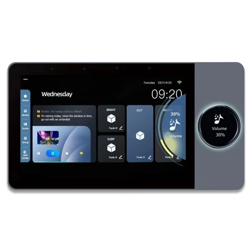 TL-8 8 Inch Smart Sound Home Amplifier Systems Full Set Android Wall Stereo Smart Touch Screen