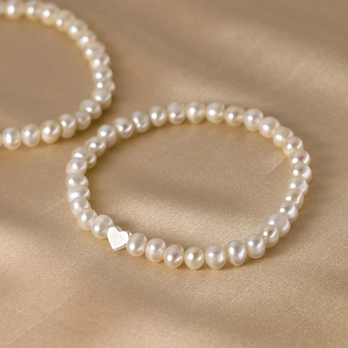 MODIAN 925 Sterling Silver Elegant Irregular Pearl Adjustable Bracelet Classic Heart Exquisite Bracelets For Women Jewelry Gifts