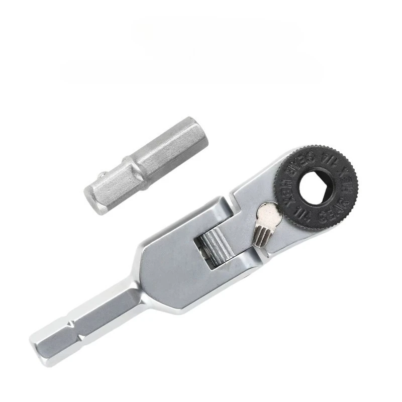 Nueva Llave Dinamométrica de Trinquete, Herramientas Manuales, Destornillador de 6.35mm, Llave Hexagonal de Acero Inoxidable, Herramientas Manuales Resistentes para Mecánicos