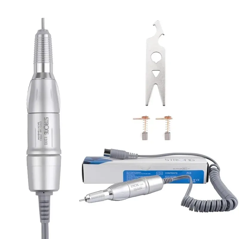 For Strong 90 210 204 207B Micromotor 35000RPM Strong 120II Handpiece Electric Nail Drills Nail polishing Tool