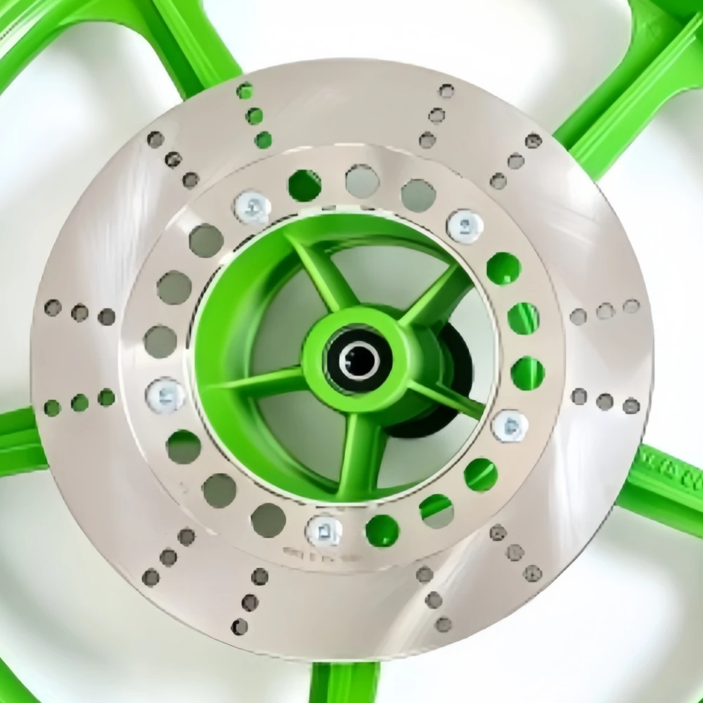For Kawasaki AR80 GIRONO 18 Inch 5‑Spoke Aluminum Alloy Wheel Rim High‑Quality Durable Modified Motorcycle Replacement Parts
