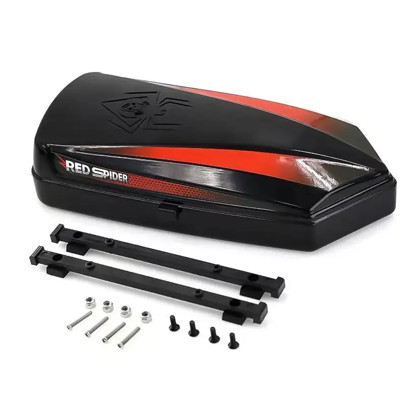 Roof Trunk Luggage with Mount Rail for Traxxas TRX4 TRX6 Axial SCX10 II III 90046 AXI03007 1/10 RC Crawler Decoration Parts