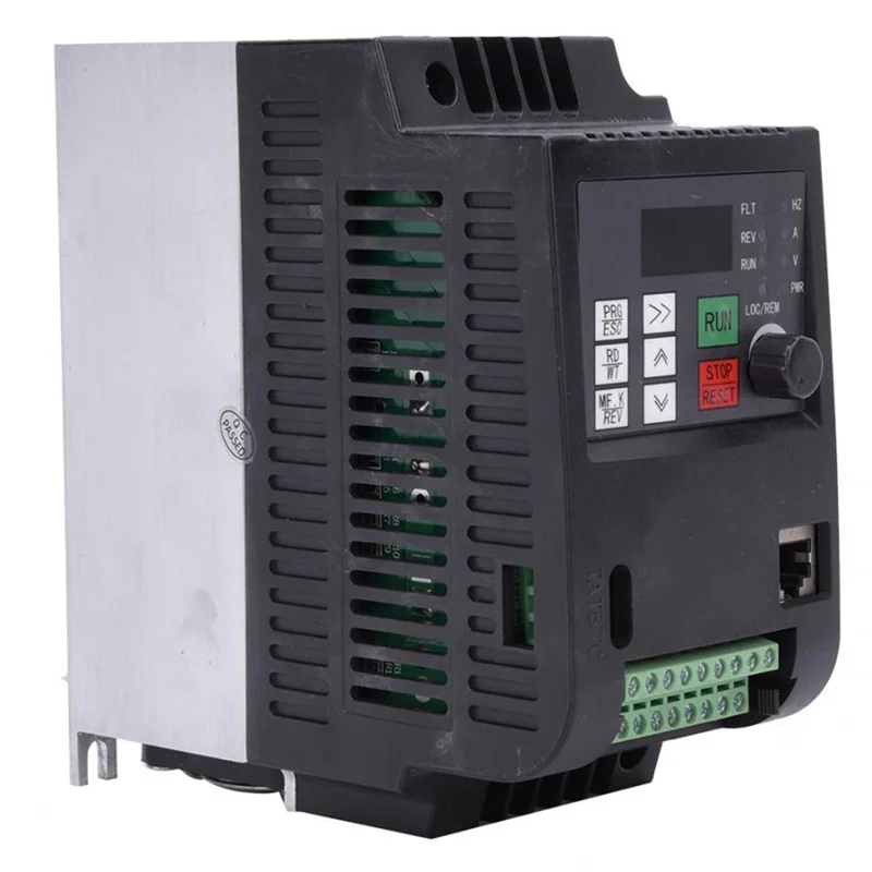 ABDE-110V To 220V 1.5KW Frequency Converter VFD Motor Variable Speed Power Controller Single Phase Input Three Phase Output